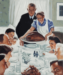 Norman Rockwell - Freedom from Want