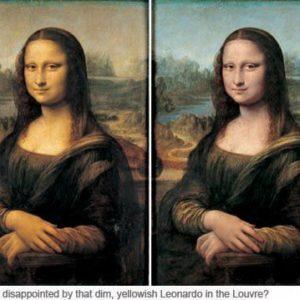 The Mona Lisa Gets A Face Lift