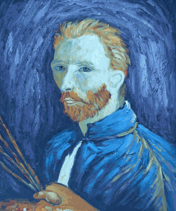 Van Gogh self portrait