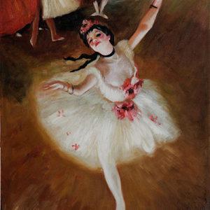 Edgar Degas infatuation with Dancer’s Curves