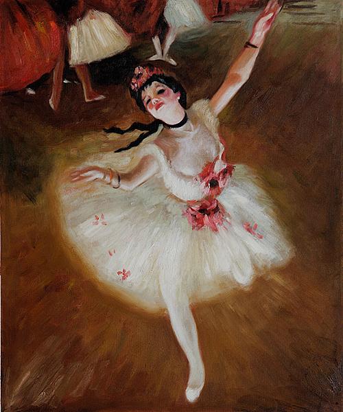 Edgar Degas infatuation with Dancer’s Curves