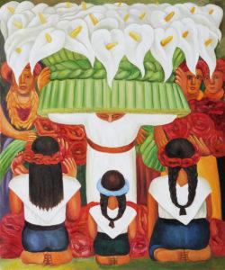 Flower Festival Feast of Santa Anita - Diego Rivera