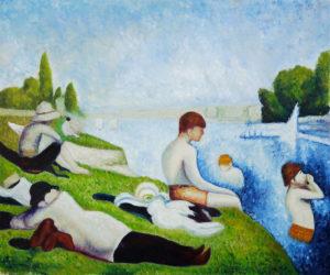 Georges Seurat - created a new art movement called 'pointillism'