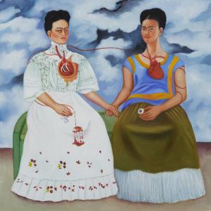 The Two Fridas – Kahlo’s Suffering and Strength on Canvas