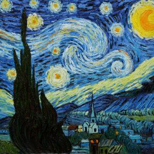 Vincent van Gogh “Starry Night” Most Popular Oil Painting in 2011