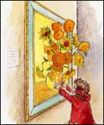 Vincent Van Gogh's The Sunflowers 