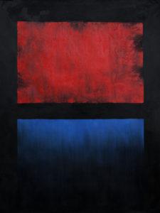 Rothko - No. 14 (Red, Blue over Black)