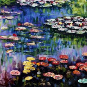 THOMAS KINKADE AND CLAUDE MONET:  IMPRESSIONS IN THE LIGHT