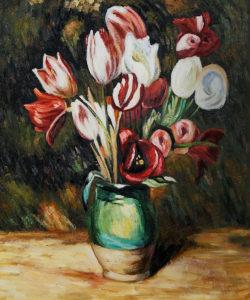 Renoir - Tulips in a Vase