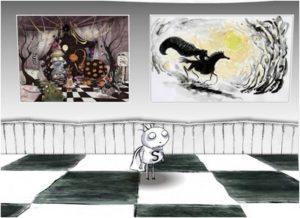 Tim Burton's Art influenced by Great Maters