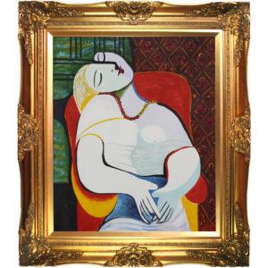Pablo Picasso’s “The Dream”  Most Popular Oil Painting in 2012