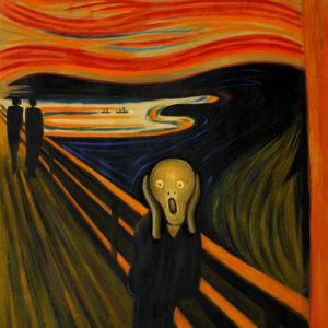 Munch the Scream suffers irreparable damage