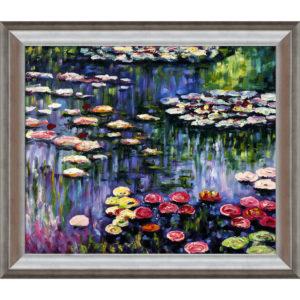 Claude Monet's Pink Water Lillies Top the chart for most desirable art for Spring 2013.