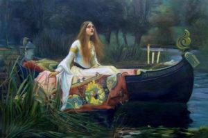 John William Waterhouse Mysterious Beauty of Literary Heroine