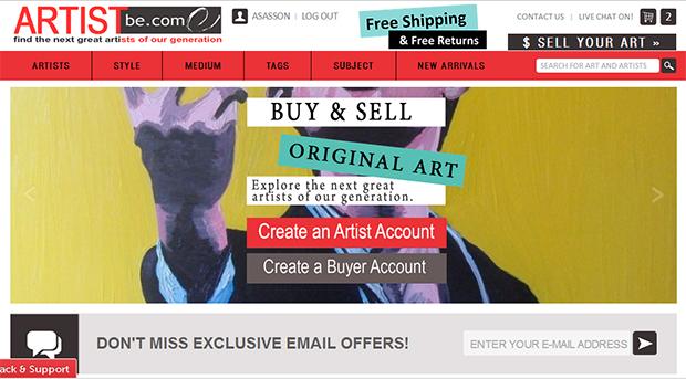 ArtistBe.com Launches Newly-Redesigned Website for Artists & Art Connoisseurs