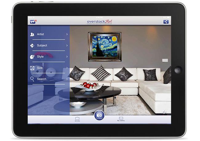 overstockArt.com Reveals New Innovative Version 6.0 iPad App