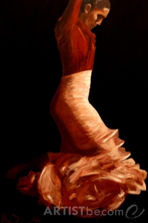 FLAMENCO IV by Mark Bennett