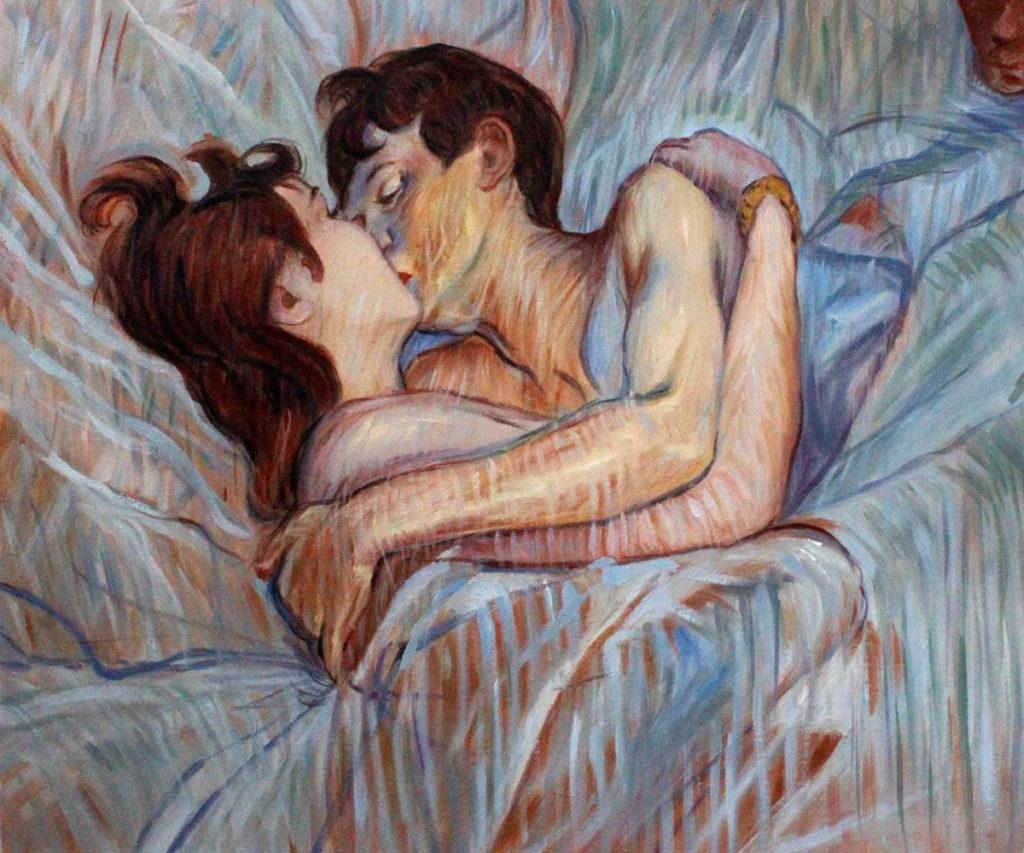 Toulouse-Lautrec - In Bed The Kiss