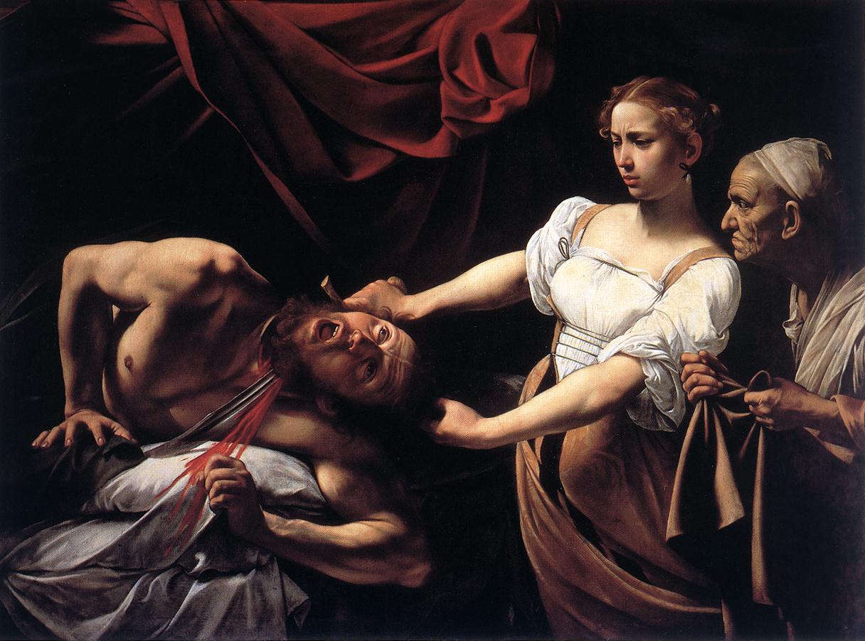 Caravaggio's undisputed "Judith Beheading Holofernes"
