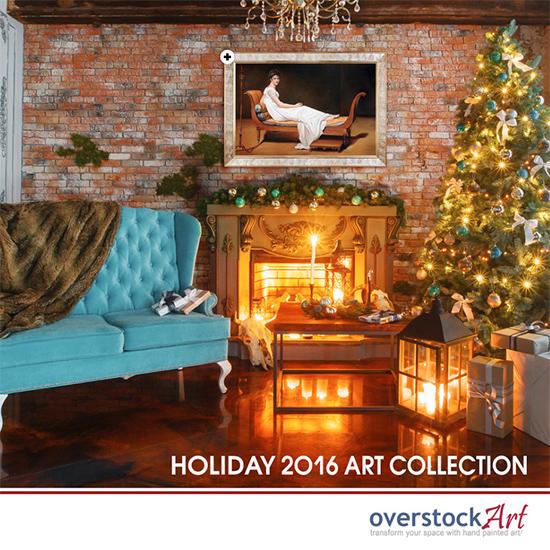 Find Artful Decorating Ideas with overstockArt’s All New Holiday Catalog