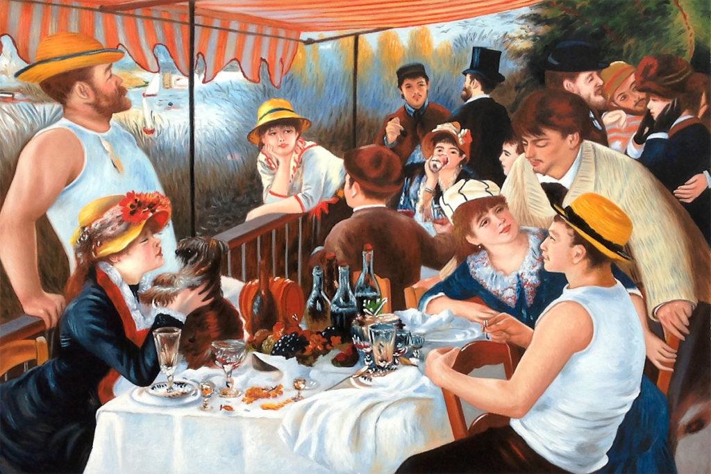 Renoir’s Inner Circle:  Luncheon of the Boating Party
