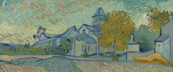 Vincent’s View: Vue de l’asile et de la Chapelle de Saint-Rémy
