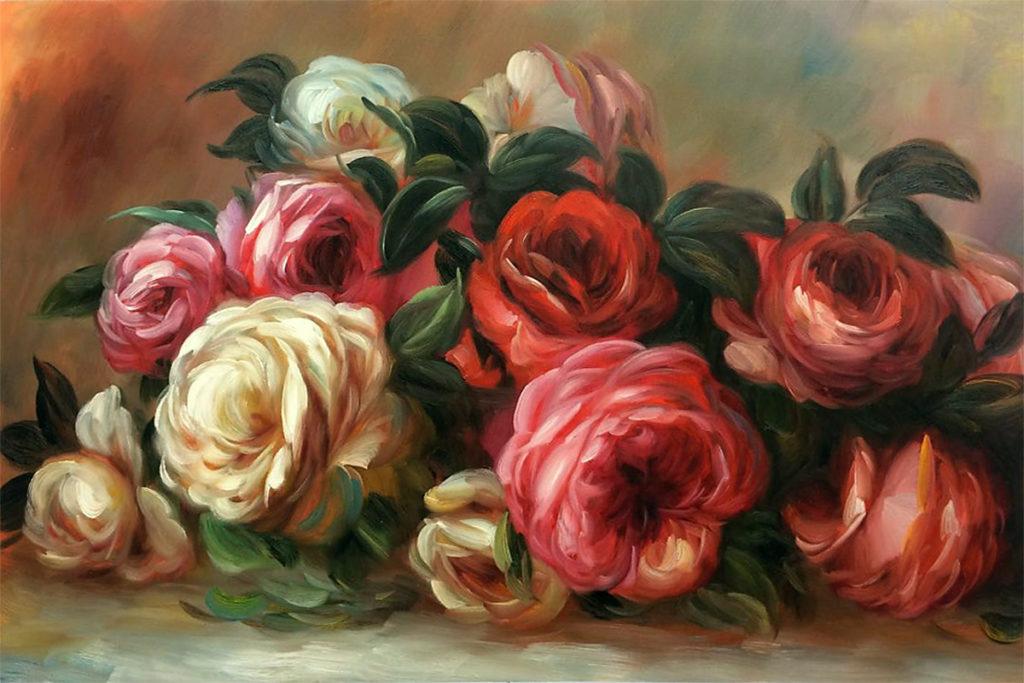 Discarded Roses - Renoir
