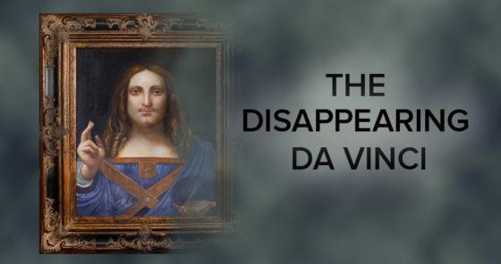 Da Vinci painting Salvator Mundi Goes Missing