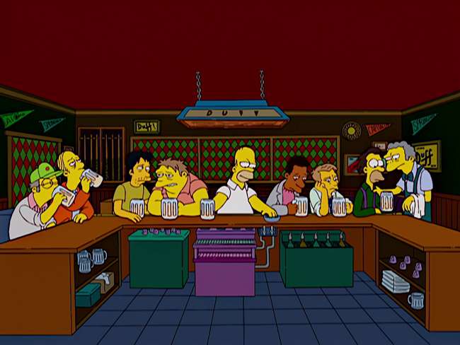 The Last Supper - The Simpsons