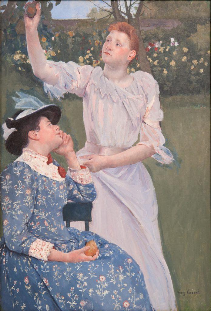 Young Women Picking Fruit-Cassatt-1891-92