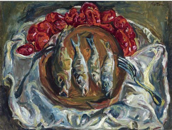 Poissons et Tomates - Chaim Soutine - Art History's Foodie