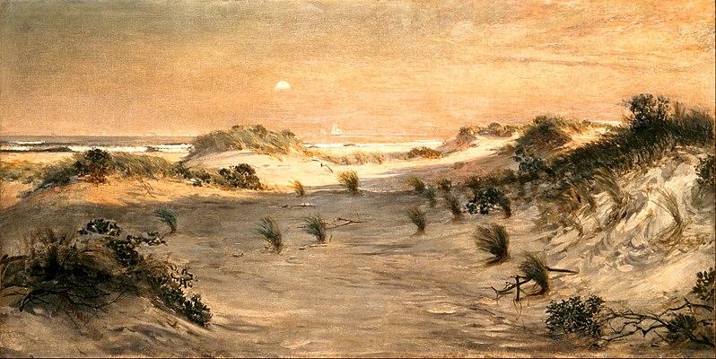 Sand_Dunes_at_Sunset_Atlantic_City-Henry_Ossawa_Tanner_-Art_In_the_White_House