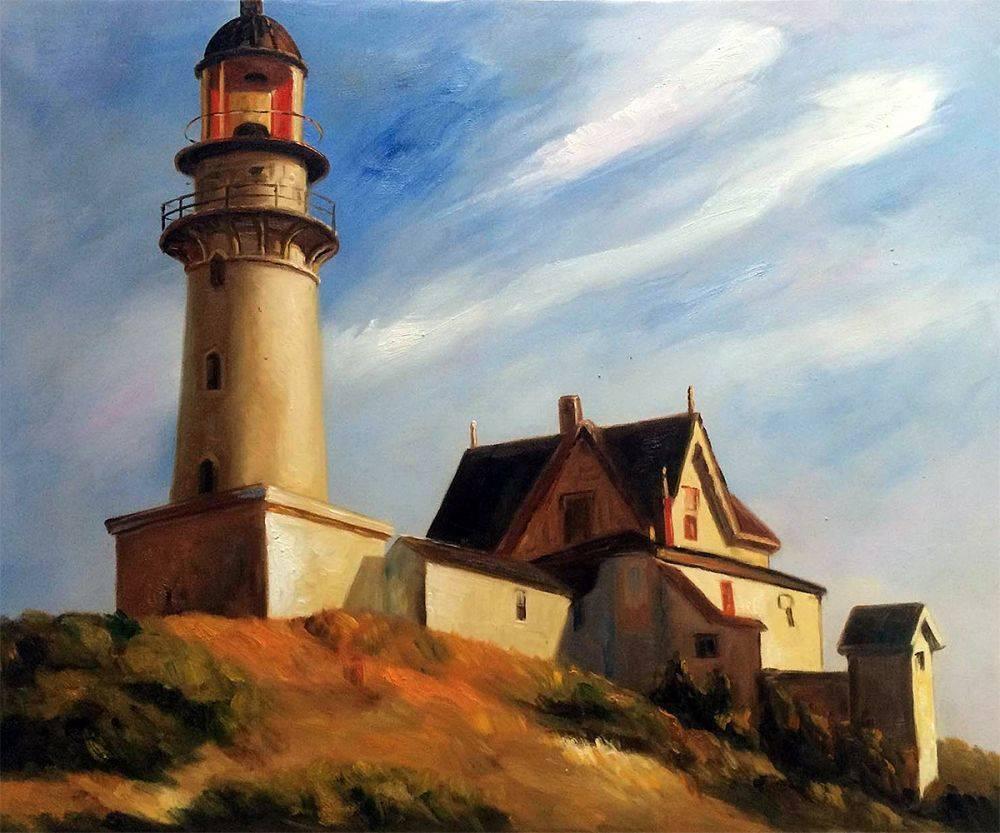 Edward_Hopper-Lighthouse_at_Two_Lights-Illuminating_Hopper