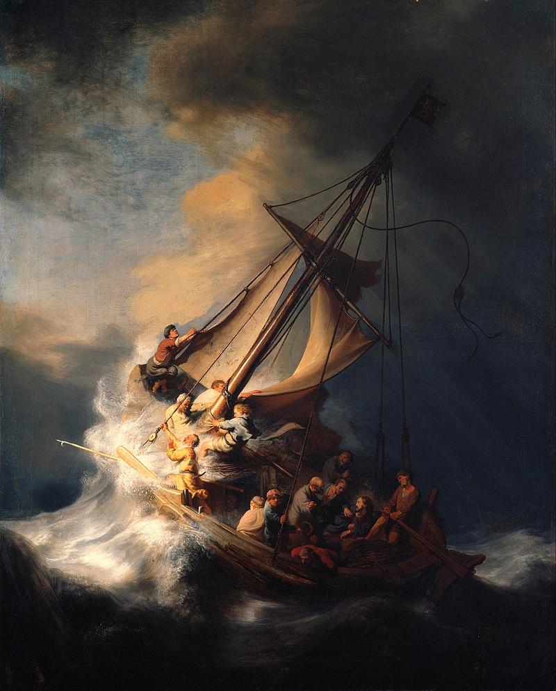 Rembrandt-Storm-on-the-Sea-of-Galilee-Rembrandt-Exhibit