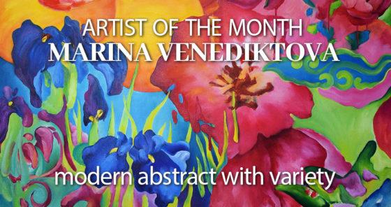 Marina Venediktova: Modern Abstract with Variety