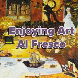 Enjoying Art Al Fresco