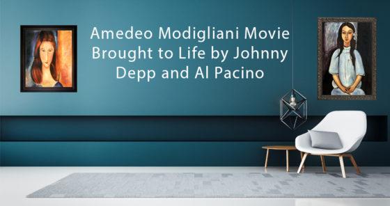 Amedeo Modigliani Movie Brought to Life by Johnny Depp and Al Pacino
