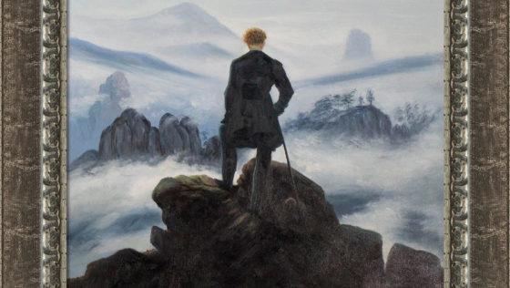 Caspar David Friedrich Wanderer above the Sea of Fog
