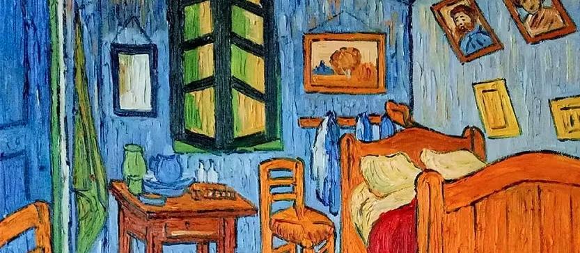 Bedroom at Arles Van Gogh at the National Gallery London