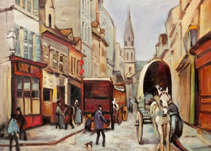 Alfred Sisley - La Grand Rue, Argenteuil