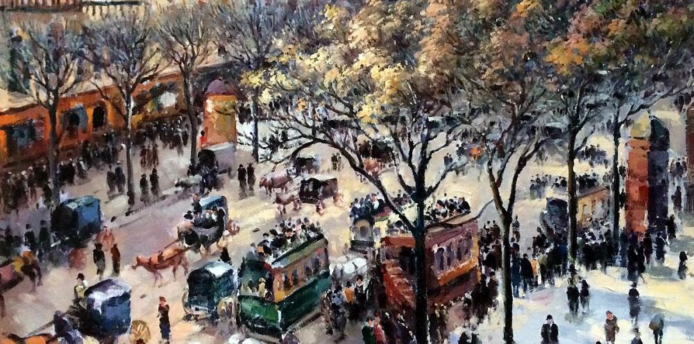 Camille Pissarro Boulevard des Italiens, Morning Sunlight