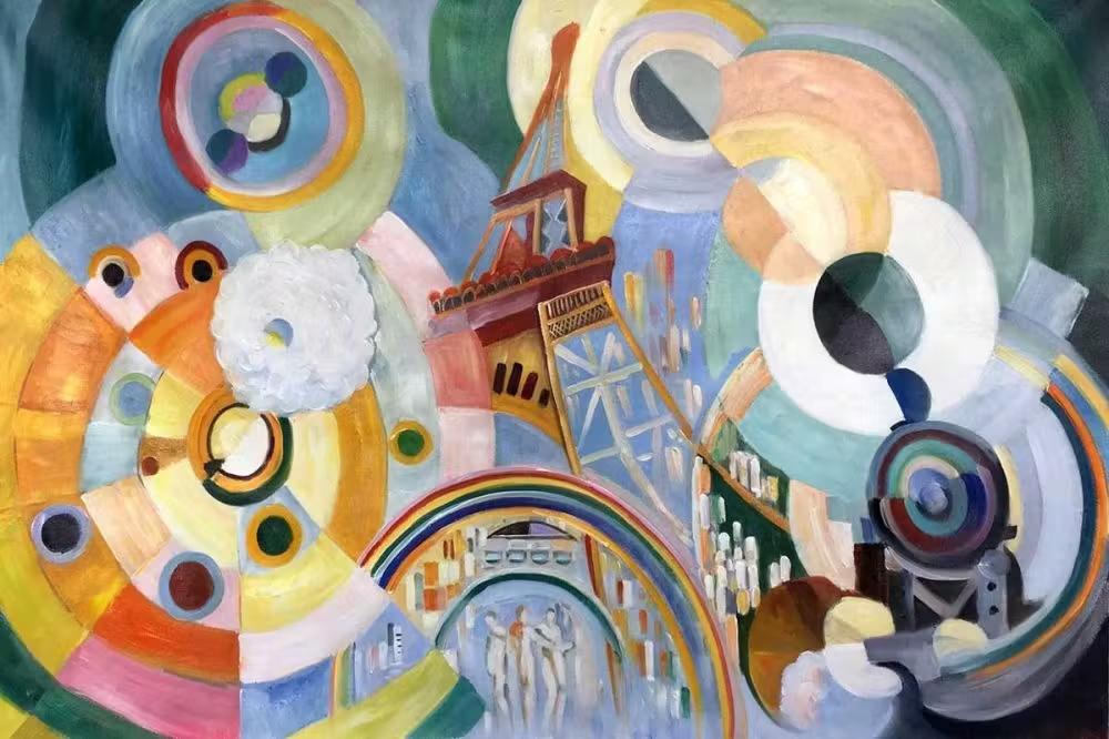 Robert Delaunay - Air, Iron, and Water