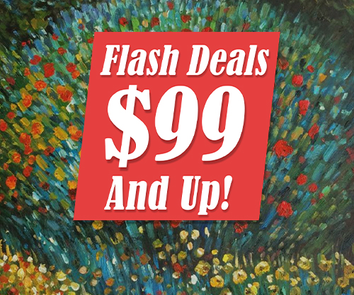 Winter Flash Deal - As low as $99 Framed Art Masterpieces!