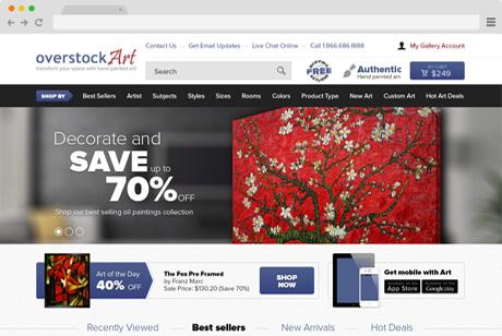 overstockArt.com online store