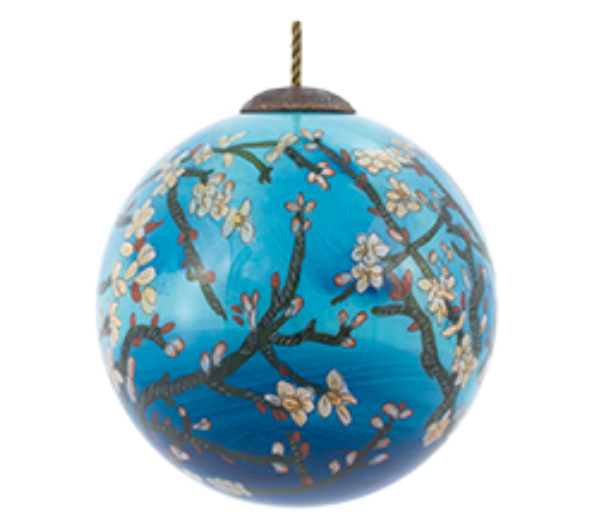 Hand painted Glass Ornaments